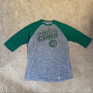 Chicago Cubs 3/4 Sleeve Raglan Shirt